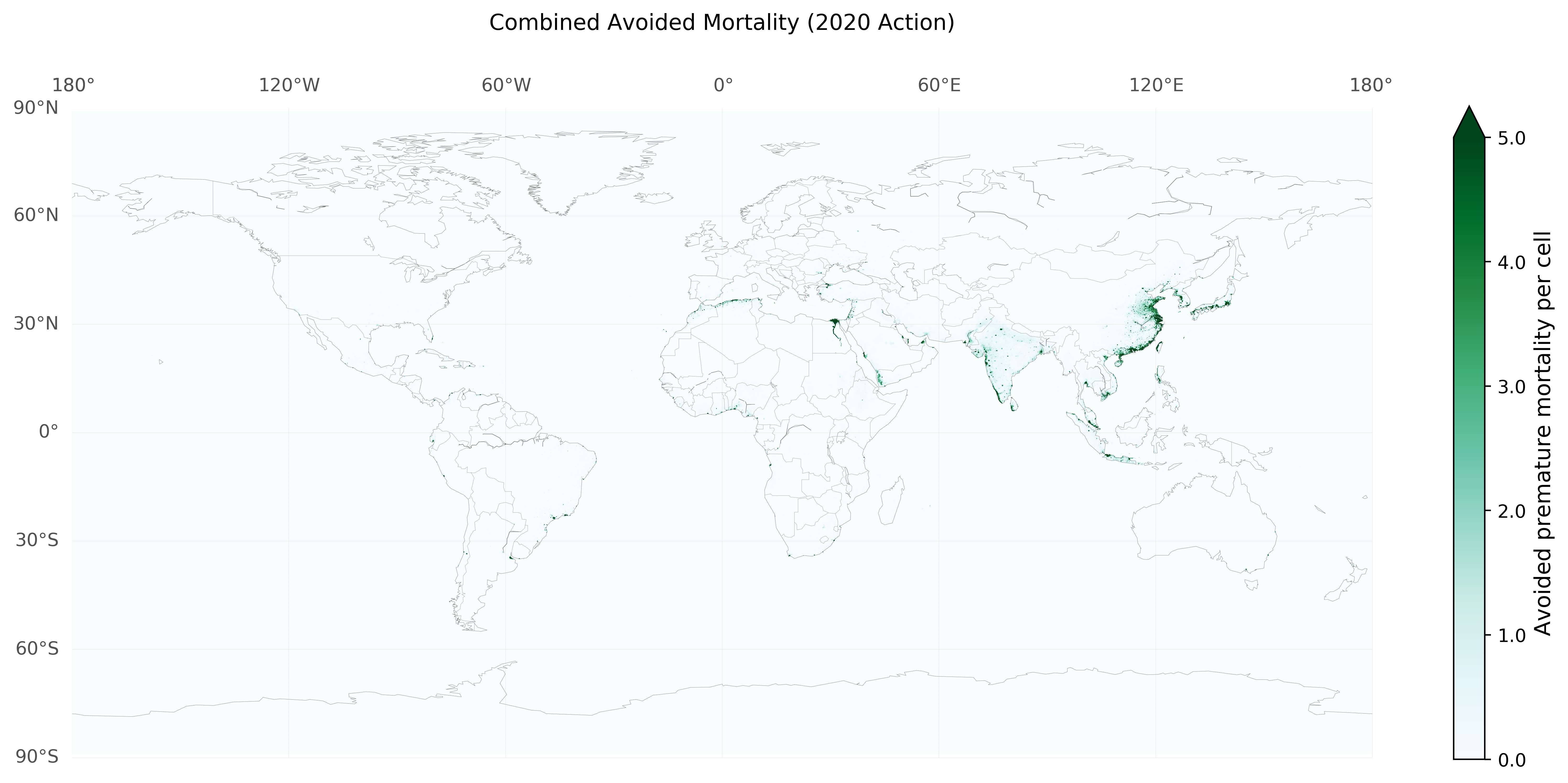 Avoided mortality with cleaner ship fuels